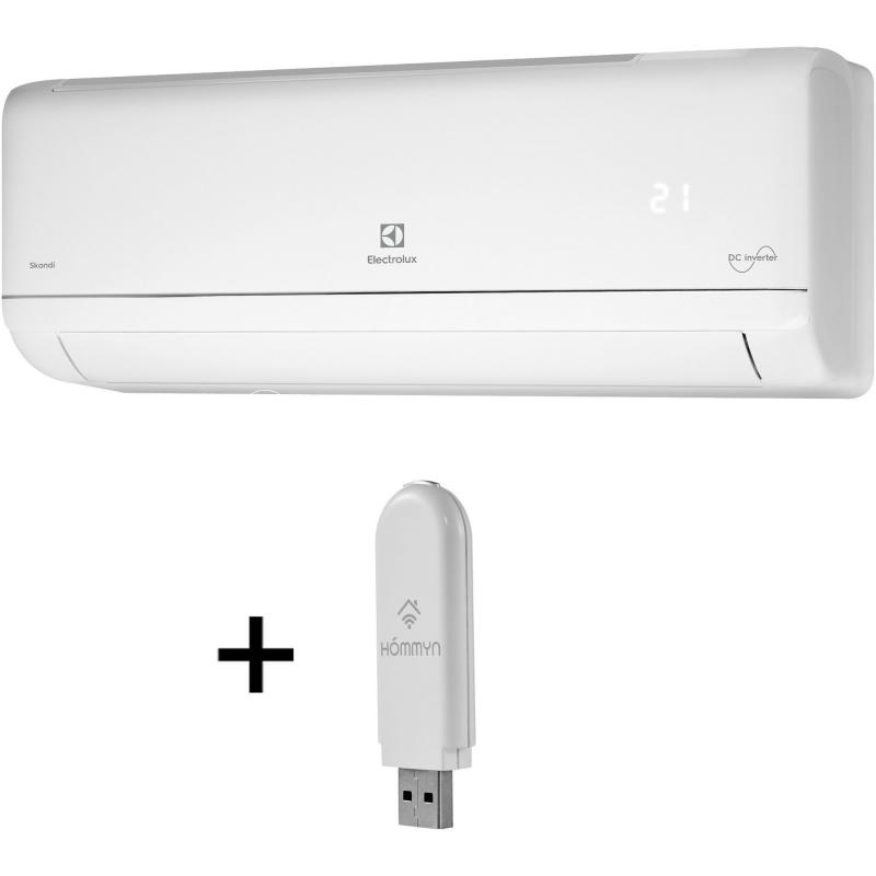 Сплит-система инверторного типа Electrolux Skandi DC EACS/I-07HSK/N3_24Y комплект с Wi-Fi донглом изображение, фото