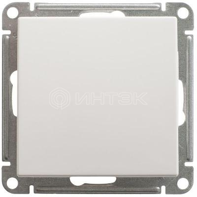 Выключатель 1-кл. СП W59 10А IP20 10AX механизм бел. Systeme Electric VS110-154-1-86 изображение, фото