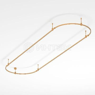 Трек ART-APRIORI-OVAL-ROD-200-3000х1000 GD IP20 метал. Arlight 048502 изображение, фото
