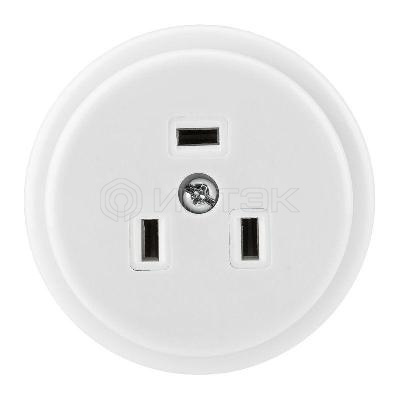 Розетка силовая 40А 250В IP20 для электроплиты с заземл. Rexant 11-8520 изображение, фото