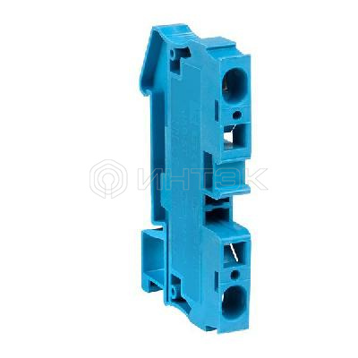 Колодка клеммная ST-4 41А пружинная син. EKF plc-jxb-st-4-blue изображение, фото