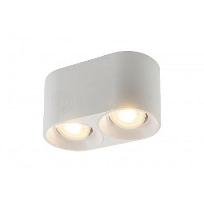 Светильник 10Вт GU5.3 IP20 LED накладной пластик бел. DENKIRS 628026 изображение, фото