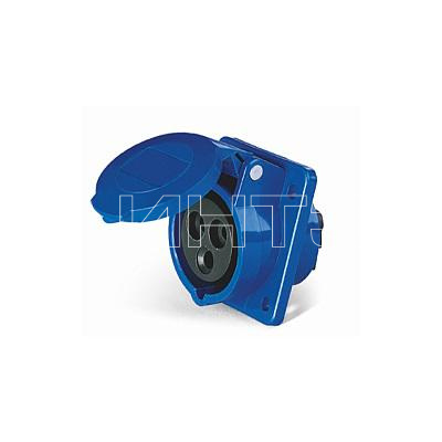 Розетка стационарная СП PPC 423 32А 3п 2Р+РЕ 220В IP44 Pro JazzWay 5072992 изображение, фото