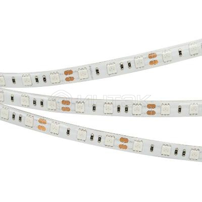 Лента светодиодная RTW-Systeme Electric-B60-10mm 12V Green 14.4Вт/м IP65 5060 герметичная (уп.5м) Arlight 0154341 изображение, фото