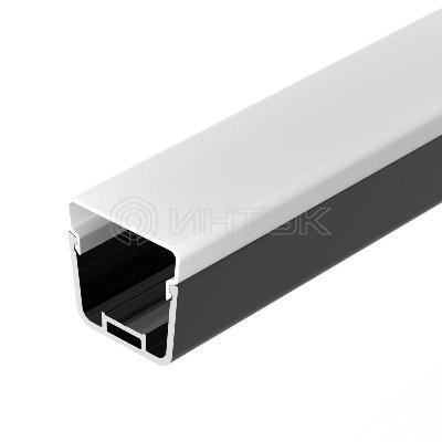 Профиль LINE-D-3734-2000 TETRA BLACK+OPAL L2000 с экраном алюм. (компл.) Arlight 055072 изображение, фото