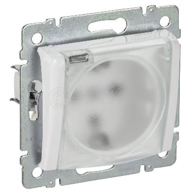 Розетка 1-м СП Valena 16А IP44 2P+E с заземл. механизм бел. (DIY-упак.) IEK 695641 изображение, фото