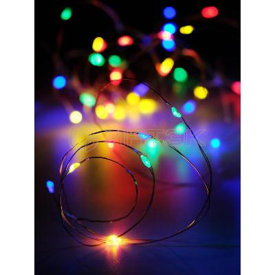 Гирлянда DC-G05-20MS2 20LED RGB 2xCR2032и(в компл.) (уп.2шт) ФАZА 5047990 изображение, фото