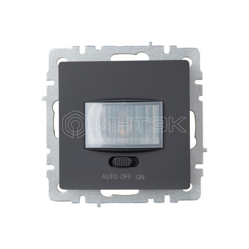 Датчик движения BRITE ДС10-1-БрГ механизм графит IEK BR-MS10-N-150-05-K53 изображение, фото
