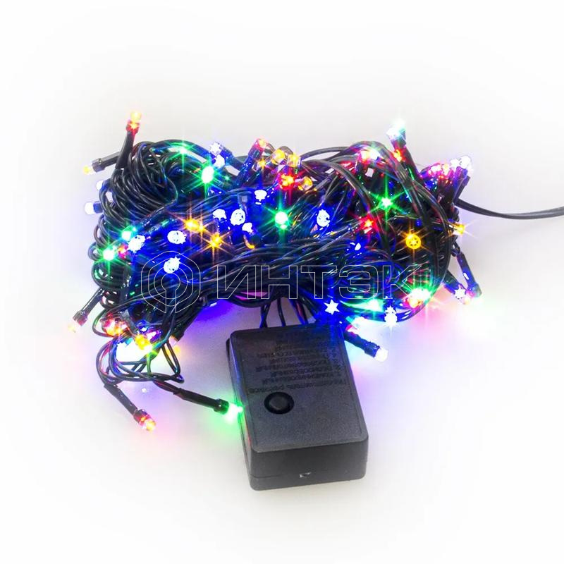 Гирлянда ILD120C-GM 120LED 12м 8 реж. мульти. SHlights 4690601041111 изображение, фото