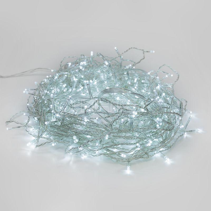 Гирлянда светодиодная "Твинкл Лайт" 20м 160LED бел. 10Вт провод ПВХ прозр. Neon-Night 303-305 изображение, фото