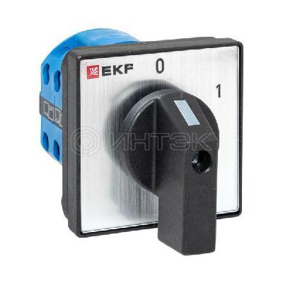 Переключатель кулачковый ПК-1-13 3П 10А "0-1" EKF pk-1-13-10 изображение, фото