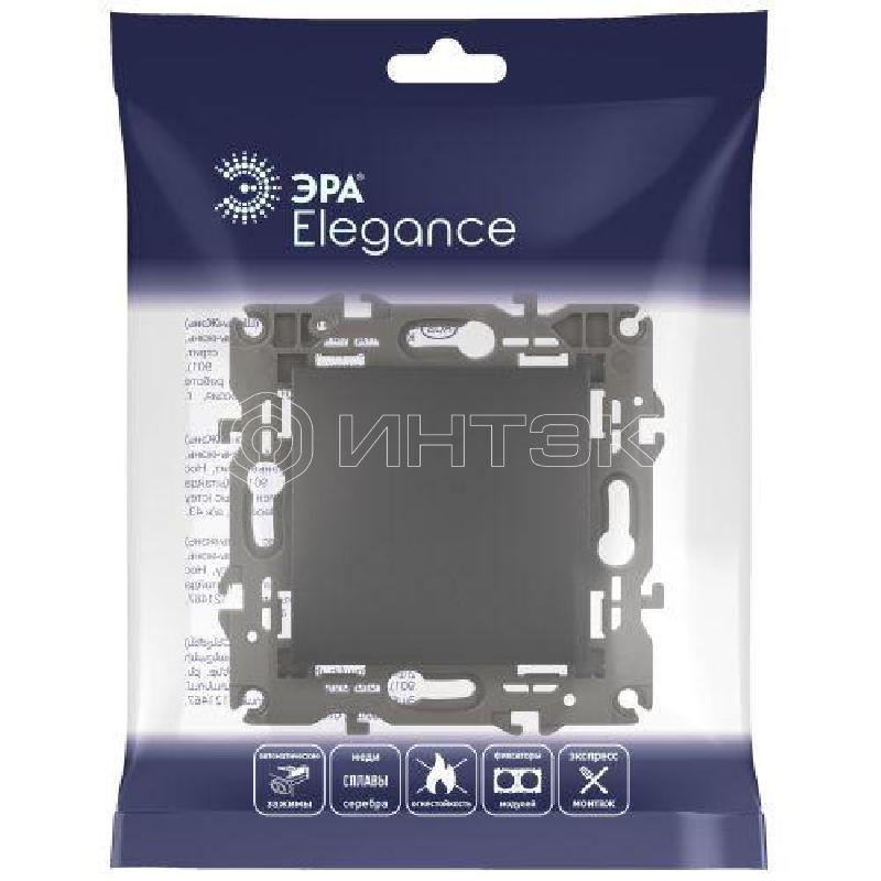 Переключатель перекрестный 1-кл. СП Elegance 14-1108-05 10А IP20 250В 10AX механизм антрацит Эра Б0034261 изображение, фото