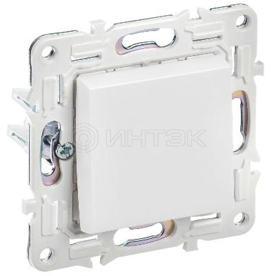 Выключатель проходной 1-кл. SKANDY 10А SK-V02W арктич. бел. IEK SK-V12-0-10-K01 изображение, фото