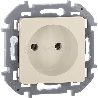 Розетка 1-м СП Inspiria 16А IP20 250В 2P механизм сл. кость IEK 673711 изображение, фото