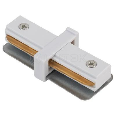 Коннектор TR-1PA-IC-WH прямой для 1ф шинопровода бел. Эра Б0054463 изображение, фото