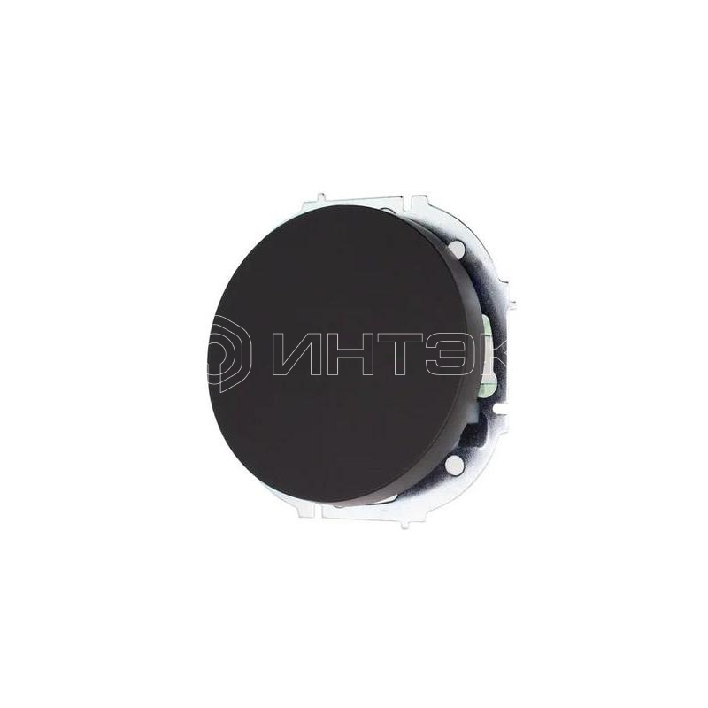 Выключатель 1-кл. СП O Systeme ElectricN 10А IP20 механизм черн. бархат LEZARD 743-4288-100 изображение, фото