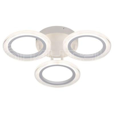 Светильник светодиодный Ring CLL-1-39 WH 39Вт 4000К 450х450х80 бел. Эра Б0069742 изображение, фото