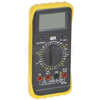 Мультиметр цифровой Professional MY63 IEK TMD-5S-063 изображение, фото