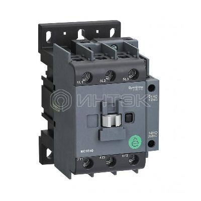 Контактор MC1E 3п 50А кат. 220В/230В AC 1НО+1НЗ Systeme Electric MC1E50M7 изображение, фото