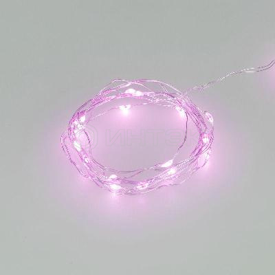 Гирлянда светодиодная ARD-DEW-HOME-2000-CLEAR-20LED-STD Purple 1.5V Battery Pack Cork IP20 Ardecoled 048697 изображение, фото