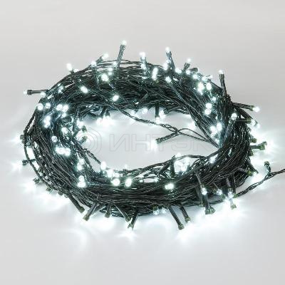 Гирлянда LED ULD-S2000-200/DGA WHITE IP20 20м 200 диодов бел. свет провод зел. Uniel UL-00007309 изображение, фото