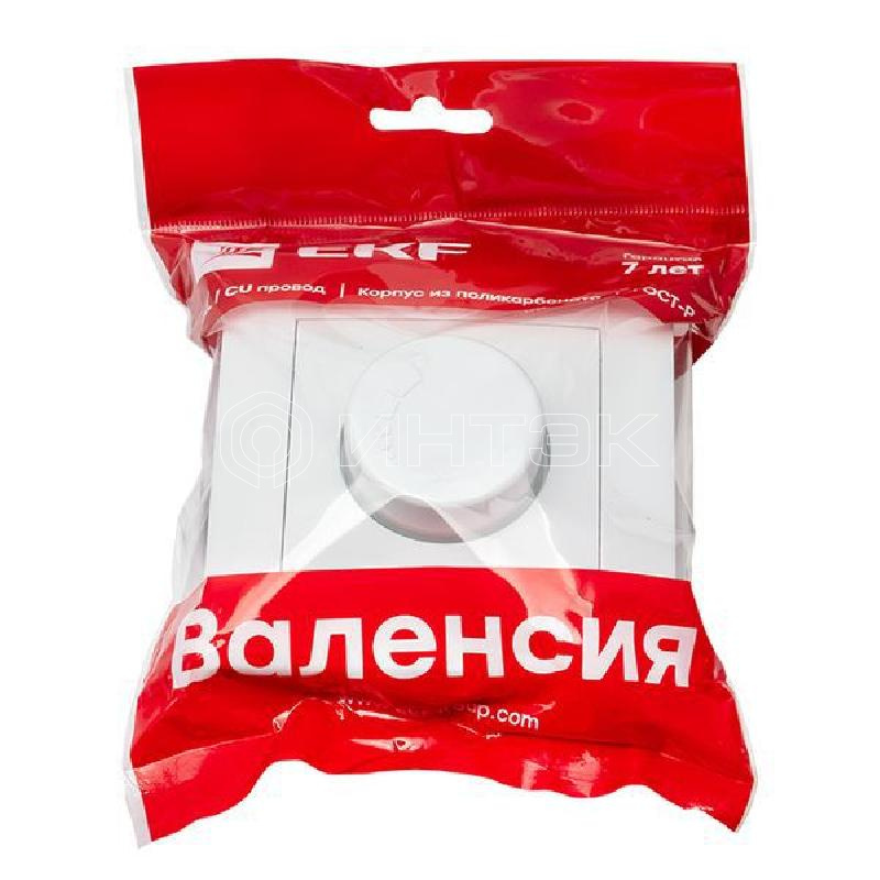 Светорегулятор Валенсия 600Вт 220В бел. PROxima EKF EWD06-101-10 изображение, фото