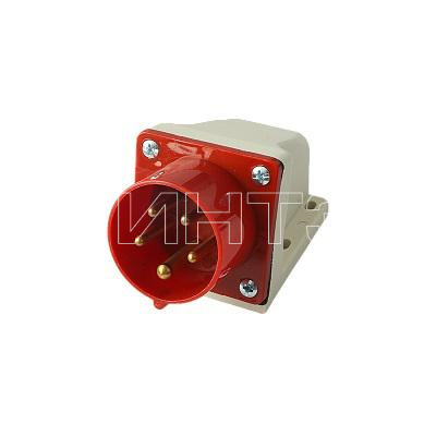 Вилка стационарная для наружной установки PPC 515 3Р+РЕ+N 16А 380В IP44 Pro JazzWay 5072855 изображение, фото