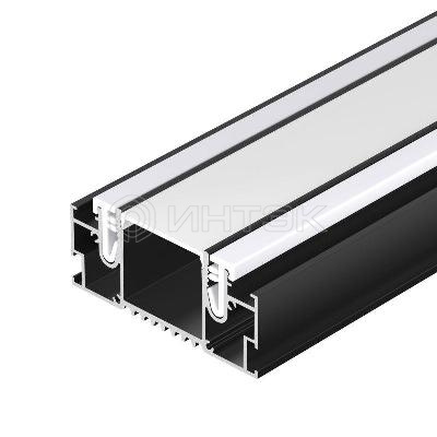 Профиль STRETCH-32-CEIL-CENTER-2000 BLACK L2000 алюм. Arlight 055208 изображение, фото
