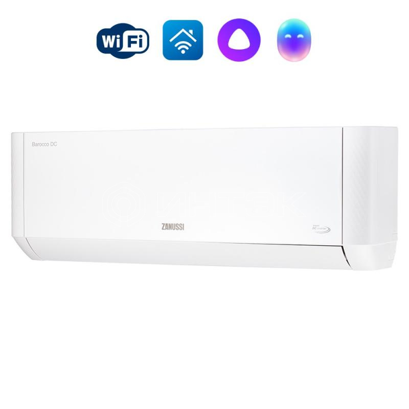 Сплит-система инверторного типа Zanussi Barocco DC Inverter ZACS/I-09 HB/A22/N8 комплект изображение, фото