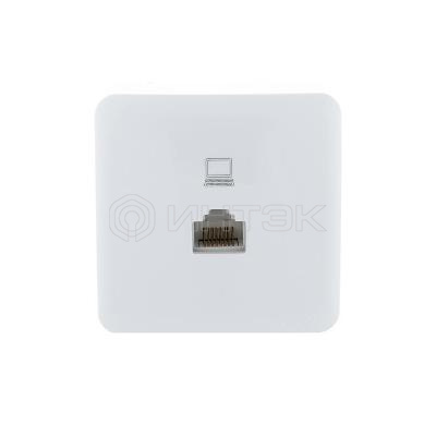 Розетка компьютерная 1-м ОП Viola RJ45 бел. LEZARD 751-0200-139 изображение, фото
