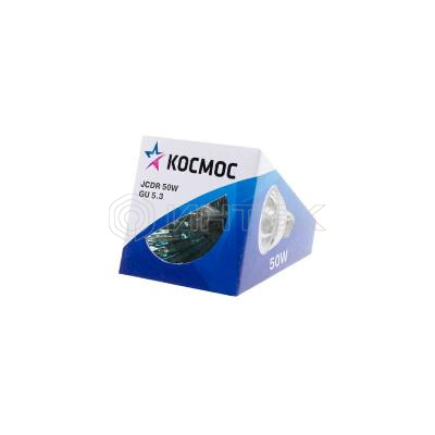Лампа галогенная JCDR 50Вт GU5.3 220В Космос LKsmJCDR220V50W изображение, фото