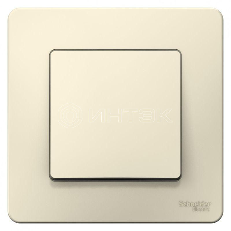 Переключатель проходной 1-кл. СП Blanca 10А IP20 (сх. 6) 250В молочн. Systeme Electric BLNVS010602 изображение, фото