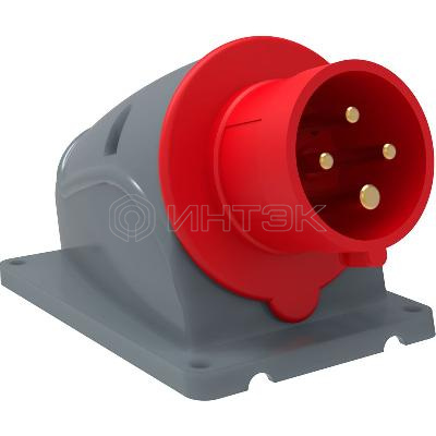 Вилка электрическая наружн. уст. 16А 3P+PE 380В IP44 MAGNUM ССИ-514 IEK PSN52-016-4 изображение, фото
