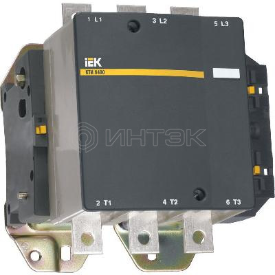 Контактор КТИ-6400 400А 230В/АС3 KARAT IEK KKT60-400-230-10 изображение, фото
