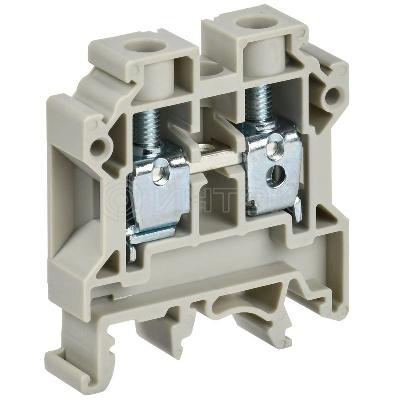 Колодка клеммная CTS ARMAFIX 10кв.мм сер. IEK YCT10-00-K03-010 изображение, фото