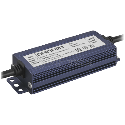 Драйвер для светодиодной ленты 90 648 OD-P30-IP67-24V ОНЛАЙТ 90648 изображение, фото
