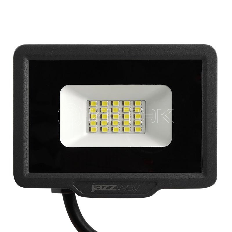 Прожектор светодиодный PFL-C3 20Вт 6500К IP65 ДО закален. прозр. стекло JazzWay 5023543A изображение, фото