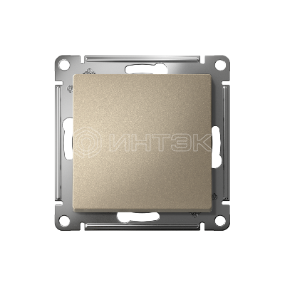 Переключатель перекрестный 1-кл. СП AtlasDesign 10А IP20 (сх. 7) 10AX механизм шампань  Systeme Electric ATN000571 изображение, фото