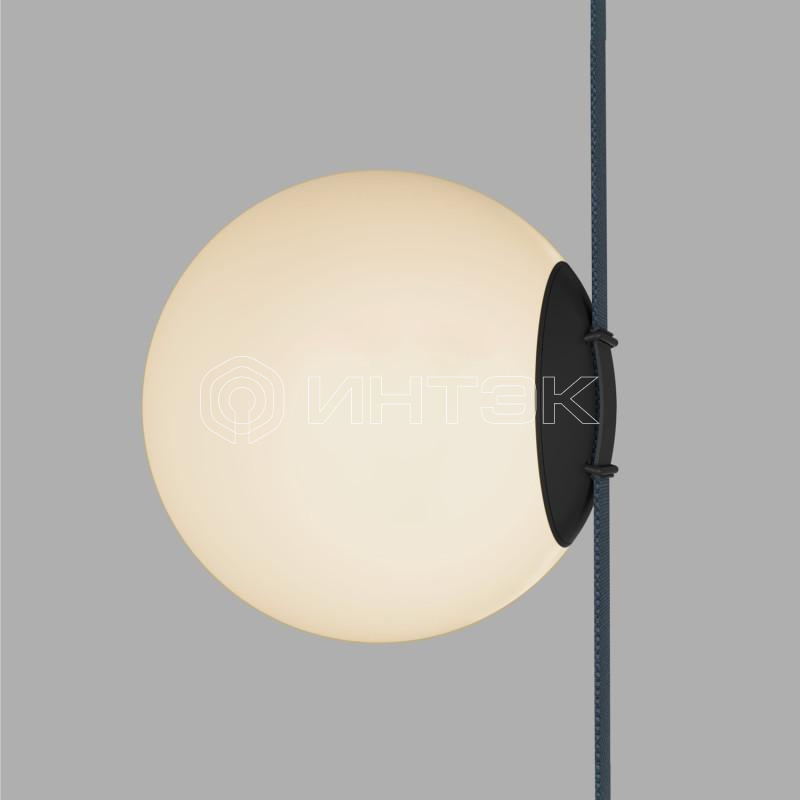 Светильник для трека-ремня Belty Orb 10Вт 3000К IP20 48В DC 180х181мм RA90 120град. со светодиодом акрил бел. DENKIRS 760232 изображение, фото