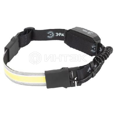 Фонарь аккумуляторный налобный GA-807 Кибер COB 5Вт 3 режима аккум. miscro USB Эра Б0054033 изображение, фото