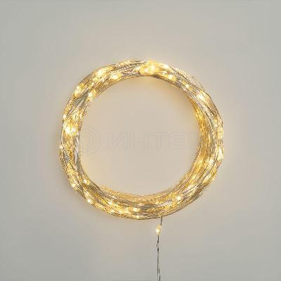 Гирлянда светодиодная "Роса" 30м 300LED тепл. бел. 3.6Вт IP44 с трансф. Neon-Night 303-216 изображение, фото