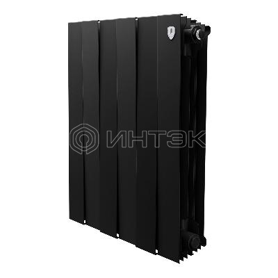 Радиатор биметаллический Royal Thermo PianoForte 500 Чёрный - 6 секц. изображение, фото