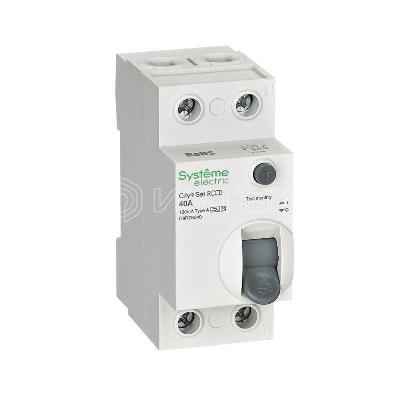 Выключатель дифференциального тока City9 Set 2п 40А 100мА A-S 230В Systeme Electric C9R76240