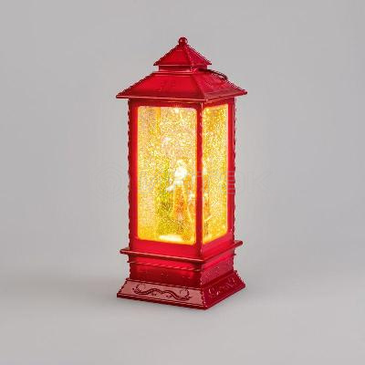 Фонарь декоративный Дед Мороз 1LED тепл. бел. 1.5Вт IP20 эффект снегопада с подсветкой Neon-Night 501-062 изображение, фото