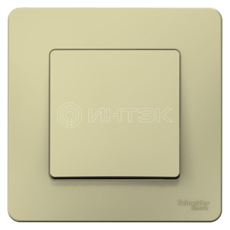 Выключатель 1-кл. СП Blanca 10А IP20 (сх. 1) 250В беж.  Systeme Electric BLNVS010107 изображение, фото