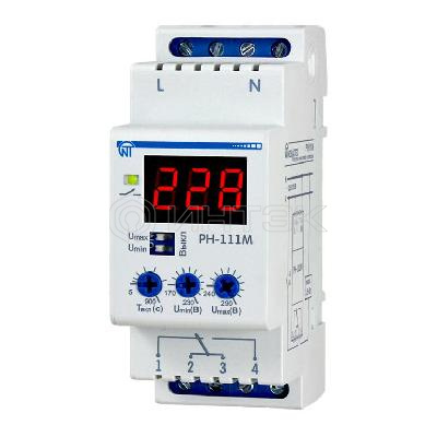 Реле напряжения РН-111М 1ф НовАтек-Электро 3425601111 изображение, фото