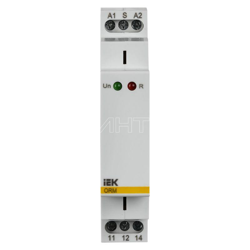 Реле импульсное ORM 1 конт. 230В AC IEK ORM-01-AC230 изображение, фото