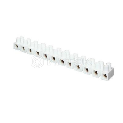 Колодка клеммная 10кв.мм 10А полистирол бел. (уп.10шт) PROxima EKF plc-KK-10-10-ps-w изображение, фото