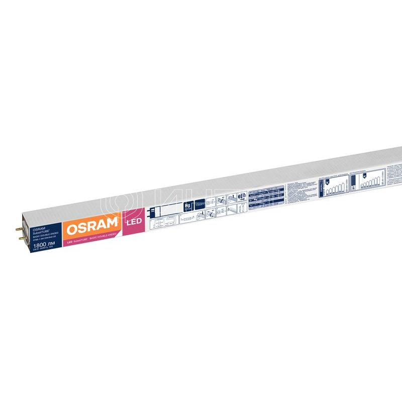 Лампа светодиодная SUBSTITUBE 8B-1.5M 20W/840 230V AC DE RU 20Вт T8 матовая 4000К нейтр. бел. G13 220-240В 1800лм (замена 58Вт) OSRAM 4058075480186 изображение, фото