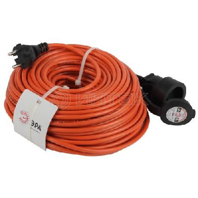 Удлинитель-шнур 1х40м без заземл. 10А IP20 UPx-1-2х1-40m ПВС 2х1 (бухта) Эра Б0046808 изображение, фото